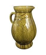 Sarreguemines Pitcher or Jug with Grape and Vine Flower Design - 2Y98 - $144.53 CAD