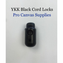 Ykk Black Cord Locks Select You Quantity - £7.02 GBP+