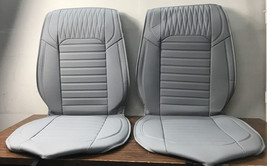 YUHCS Leather Car Seat Covers, Full Set For Most SUV Cars Pickup Truck. Gray. - £106.86 GBP