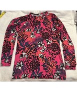 Reel Legends Women&#39;s S Keep It Cool L/S Shirt Jacobean Floral Tropical P... - $25.19 CAD