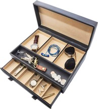 Mens Valet Tray, Men&#39;S Jewelry Box, Nightstand Organizers And, Stock Your Home. - $47.58