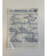 GI JOE 1990 HAMMER - BLUEPRINTS - INSTRUCTIONS - VINTAGE HASBRO - $19.00