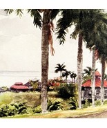 Ancon Hospital 1913 Panama Canal History Watercolor Art Print EJ Read DWAA5 - €34,45 EUR