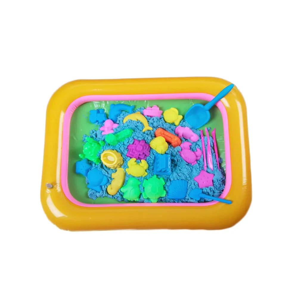Lay sand children toys mars space inflatable sand tray accessories plastic mobile table thumb200