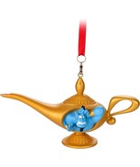 Disney Parks Aladdin Genie Lamp Sketchbook Ornament NWT Holiday Christmas - £29.87 GBP
