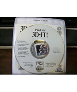 Pro One 3D-IT CD-ROM for Windows - £25.94 GBP