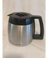 Cuisinart 12 Cup Grind &amp; Brew Coffee DGB-900 Part Thermal SS Carafe &amp; Li... - £19.60 GBP