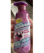 Crayola Outdoor Colour Foam Purple Magically Rubs Off Skin New Sealed - $6.17 CAD