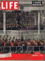 ORIGINAL Vintage Life Magazine February 2 1953 Dwight Eisenhower Inauguration - £23.32 GBP
