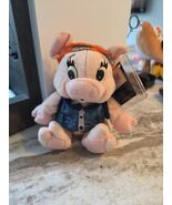 Vintage Harley Davidson Plush New Punky The Pig 1998 Bean Bag Biker - $9.90