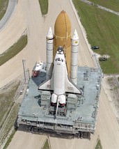 Space Shuttle Atlantis rolls out on Mobile Launcher Platform STS-79 Photo Print - £7.04 GBP