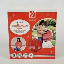 J.L. Childress 4-in-1 Multi-Use Cover Car Seat Nursing Privacy Christmas... - £12.15 GBP