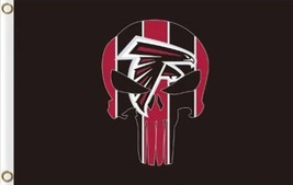 Atlanta Falcons Helmet Red Flag 3X5 Ft Polyester Banner USA 90x150cm - $375.42 MXN