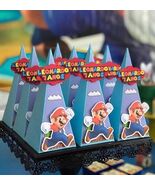Super Mario Treat Boxes (Set of 6) | Gamer Birthday Party Favors - $64.00