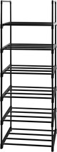 Easyhouse 6 Tier Tall Shoe Rack For Closet Entryway, Metal, 16 Pairs Of Shoes - £26.37 GBP