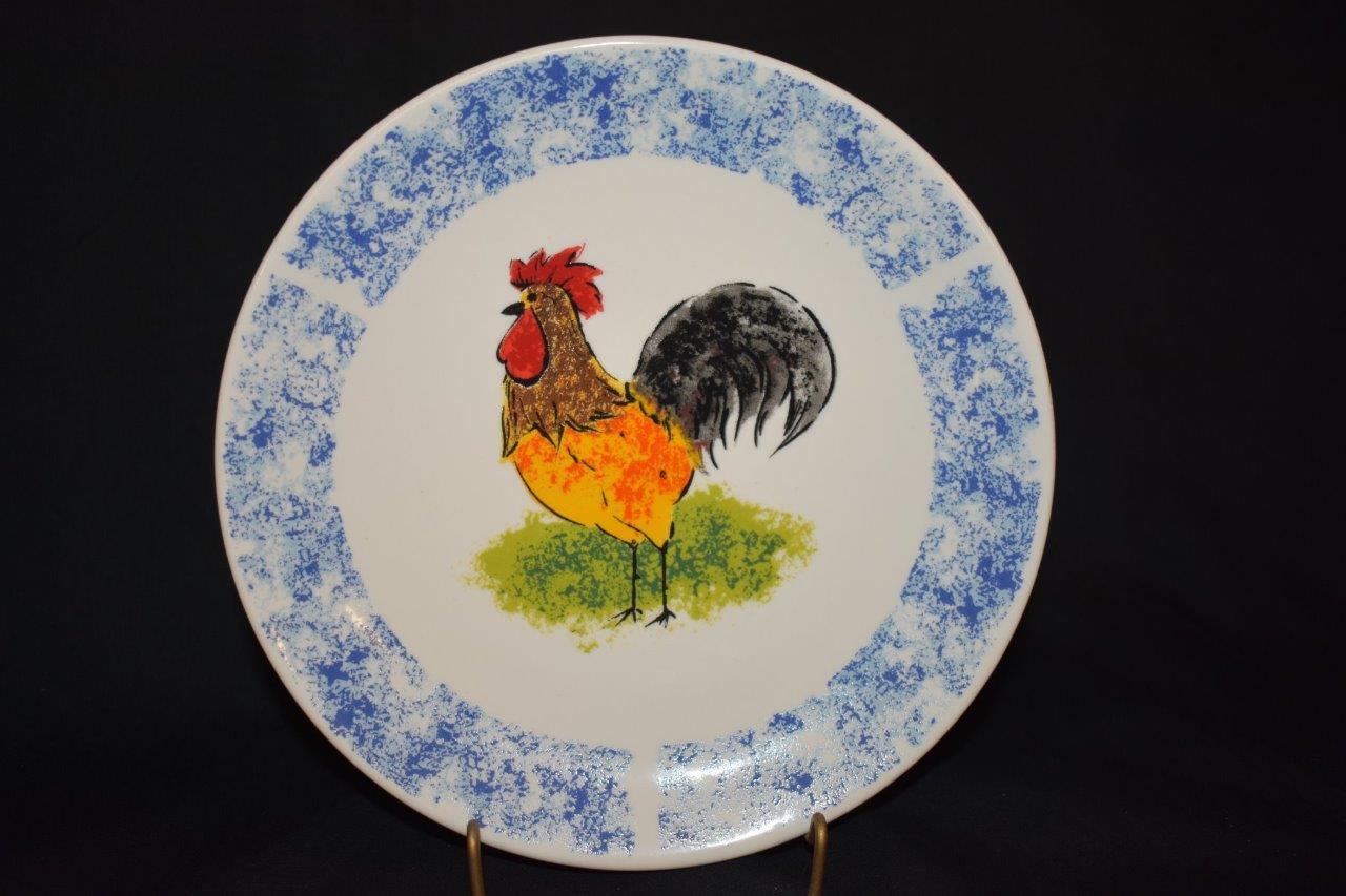 Country Barn Rooster by Tabletops Unlimited 7" Chicken Bread and Butter Plate - $8.00
