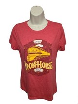 2019 Ironhorse Half Marathon Womens Small Red TShirt - £15.20 GBP