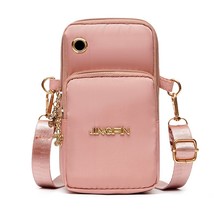 Waterproof Nylon Shoulder Bag for Women Mobile Phone Crossbody Bag Messenger Han - £15.59 GBP