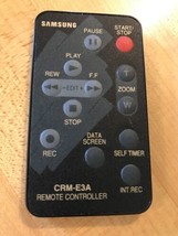 Samsung Camcoreder Original Remote Control CRM-E3A CRME3A - £4.47 GBP