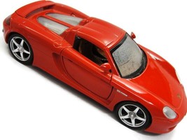 MSZ Porsche Carrera GT Red Lights Sound Pull Back Car 1/32 Scale Loose - £19.46 GBP