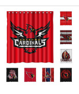 Rare!!! Arizona Cardinals Custom Waterproof Polyester Shower Curtain 4 Size - $42.10 CAD+