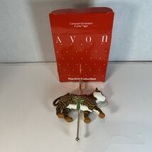 Avon The Gift Collection Carousel Ornament Exotic Tiger - $8.99