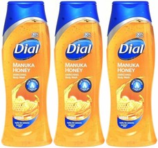 Dial Manuka Honey Enriching Body Wash, 21 Ounce (Pack of 3) Total 63 Ounces - £33.56 GBP