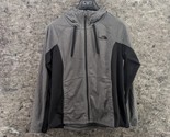 The North Face Women&#39;s 100wt Cinder Hoodie Full Zip Black Gray Jacket Si... - $29.99
