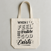 I See Mother Nature Tote Bags - $34.21 CAD