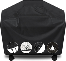 Grill Cover 58&quot; Waterproof For Weber Brinkmann Charbroil With Elastic He... - £17.99 GBP