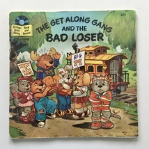 The Get Along Gang and The Bad Loser 7&#39; Vinyl Record 24 Page Book 1984 - £20.74 GBP