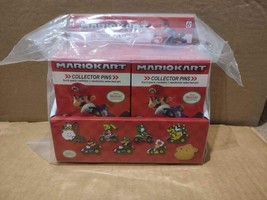 Mario Kart Collector Pins Display CASE Of 12 Boxes Official Nintendo Pins - $40.63