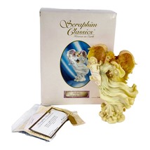 Seraphim Classics CELESTE Light of the World Angel Roman, Inc. 81639 w C... - £19.57 GBP