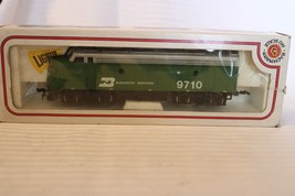 HO Scale Bachmann,  EMD F-9 Diesel Locomotive Burlington Northern Green #9710 - £47.96 GBP