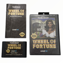 Wheel of Fortune (Sega Genesis) - Complete in Case (GameTek, 1992) Teste... - $9.89