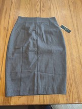 Worthington Size 0 Gray Pencil Skirt-Brand New-SHIPS N 24 HOURS - £28.80 GBP