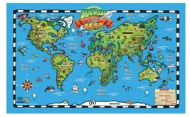 Popar Toys Wonders and Landmark 3D Educational Map - £31.34 GBP