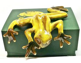Golden Pond Collection Shelf Frog Figurine (B) - £59.95 GBP