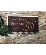 Key holder wall,  Key holder for wall. Hang your shit up, Home gifts. Wa... - $1,085.25 MXN