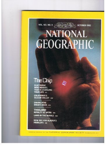 National Geographic 1982 10 * Oct * Thailand [Paperback] National Geogra... - $2.96