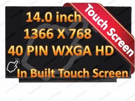 NEW HP 14T-DQ100 14-DQ0635CL 14-DQ0705tg Touch Screen + Digitizer 14&quot; HD... - £50.36 GBP