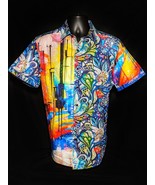 Robert Graham Emilio Short Sleeve Shirt Size Medium NWTS - $248.00