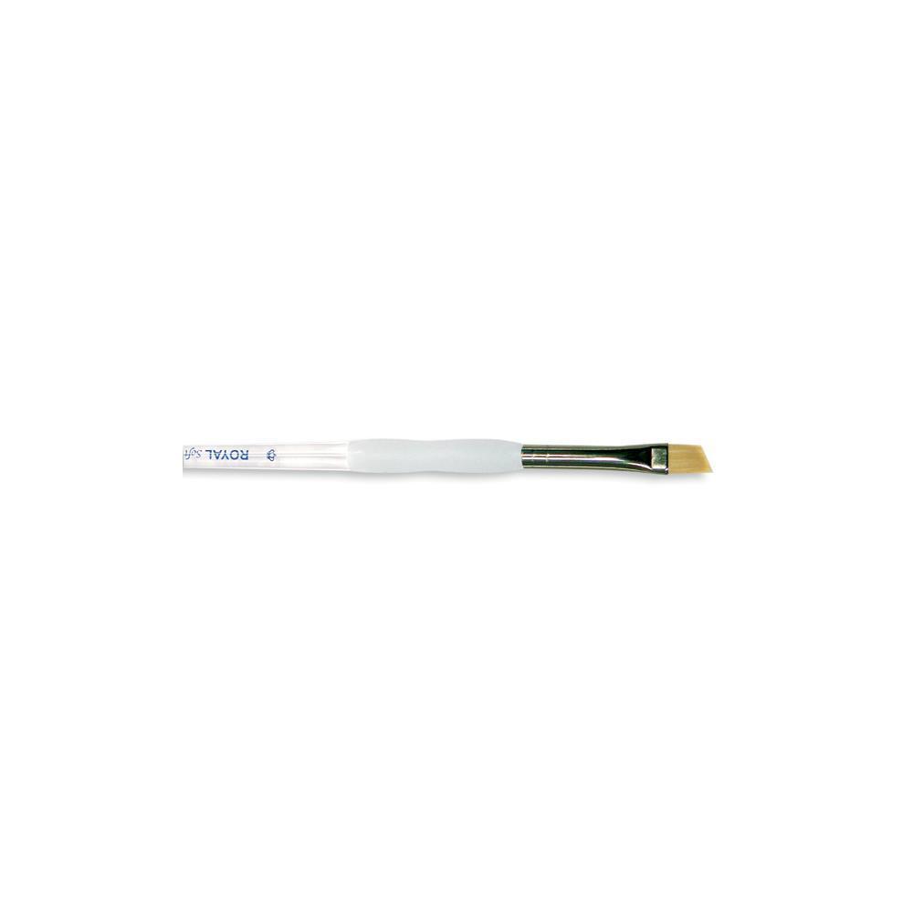 Royal Langnickel Soft Grip Golden Taklon Angular Brush 0.5 Inch - $17.38