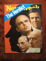 Newsweek Magazine January 13 1975 Jan 75 1/13/75 The Verdict On Watergate - £5.94 GBP