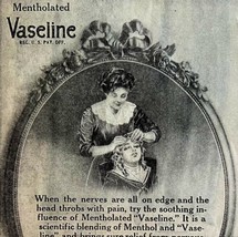 Mentholated Vaseline Chesebrough NY 1911 Advertisement Medical DWAA22 - £20.02 GBP