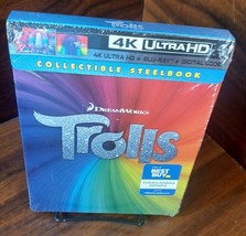Trolls [ Limited Edition STEELBOOK ] (4K Ultra HD + Blu-ray - No Digital) - £30.68 GBP