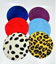 Set of 6 Round Coasters for Drinks in different colour and styles-
show ... - £10.15 GBP