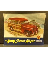 The &#39;Jeep&#39; Station Wagon Willys-Overland 1947 Sales Brochure - €57,93 EUR