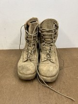 Military Boots Mens 10 Wide desert tan combat tactical vintage BATES Gore Tex US - $19.99