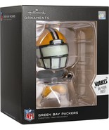 Hallmark Green Bay Packers Football Player Wobbles Bobblehead Ornament NEW - $16.37